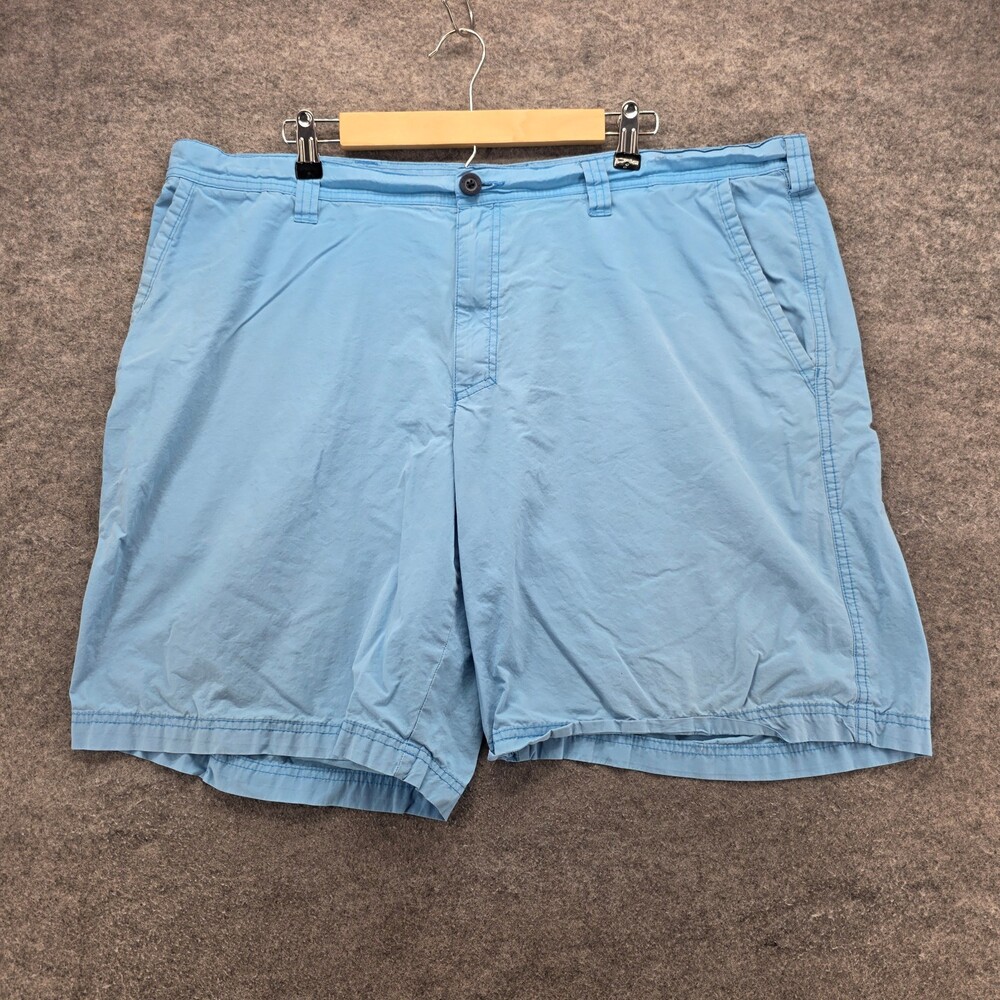 Columbia Shorts Mens 42 Blue Chino Mid Rise 9" Inseam